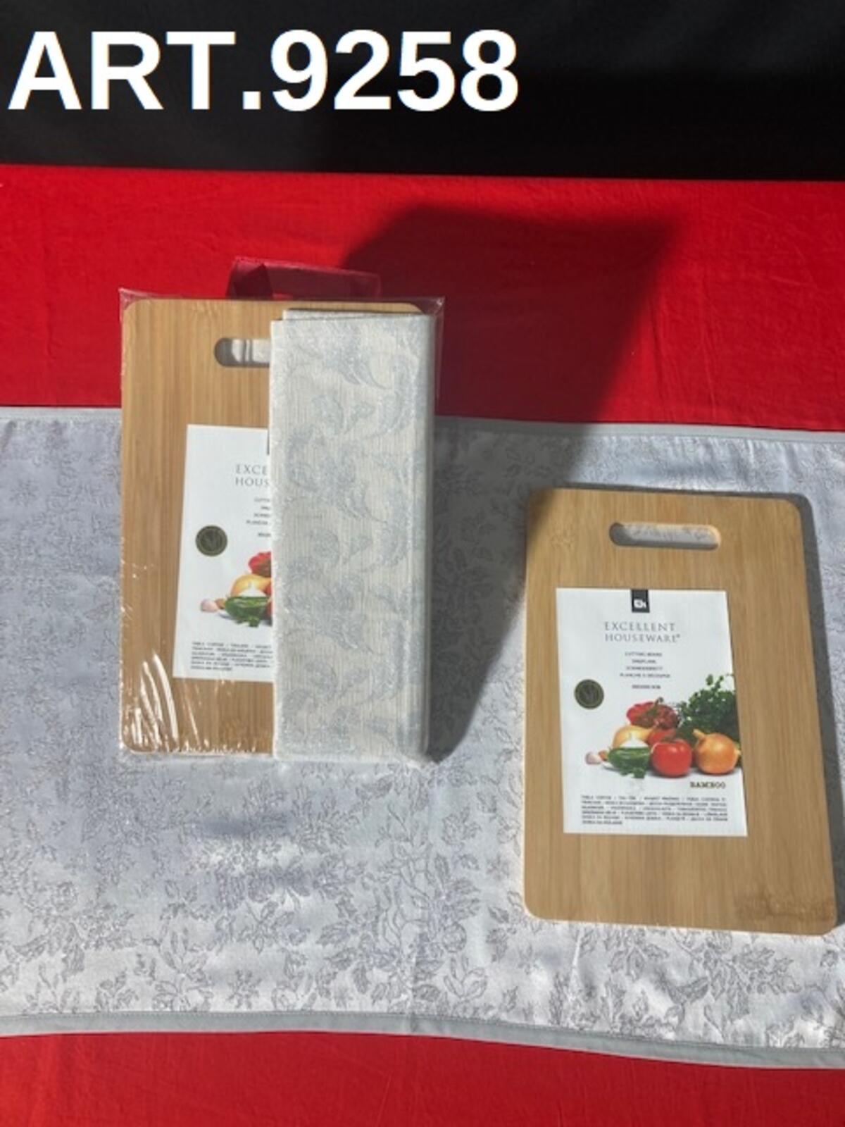 RUNNER+BAMBOO CHOPPING BOARD ACN9258 4X100 Tellini S.r.l. Wholesale Clothing